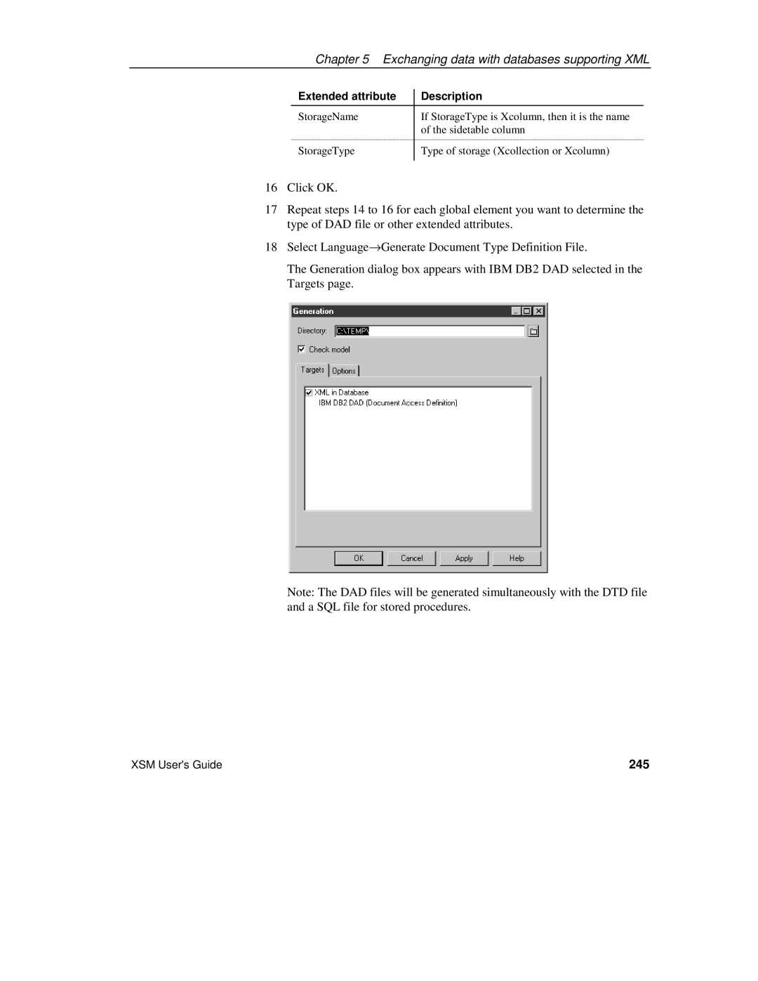 Sybase XML manual 245 