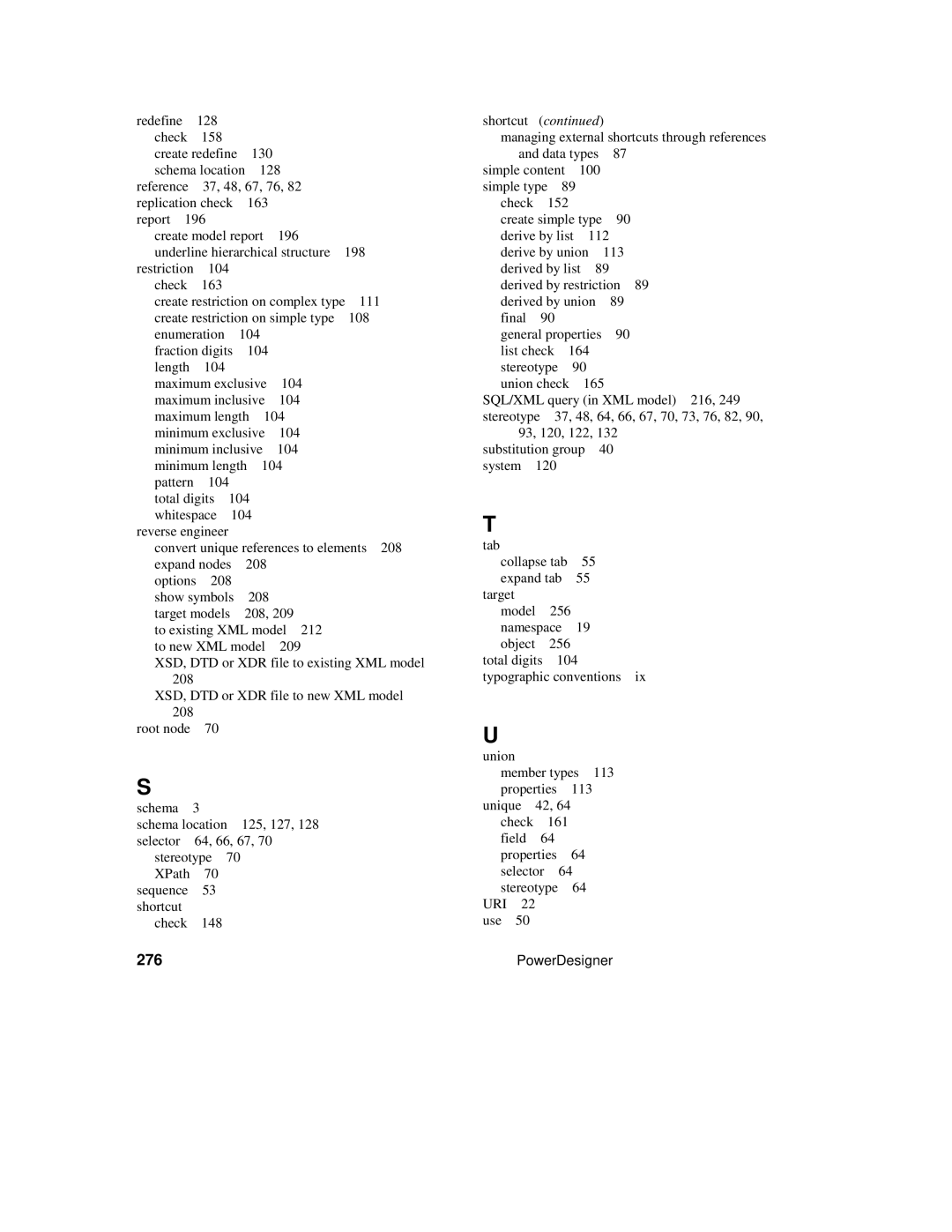 Sybase XML manual 276 