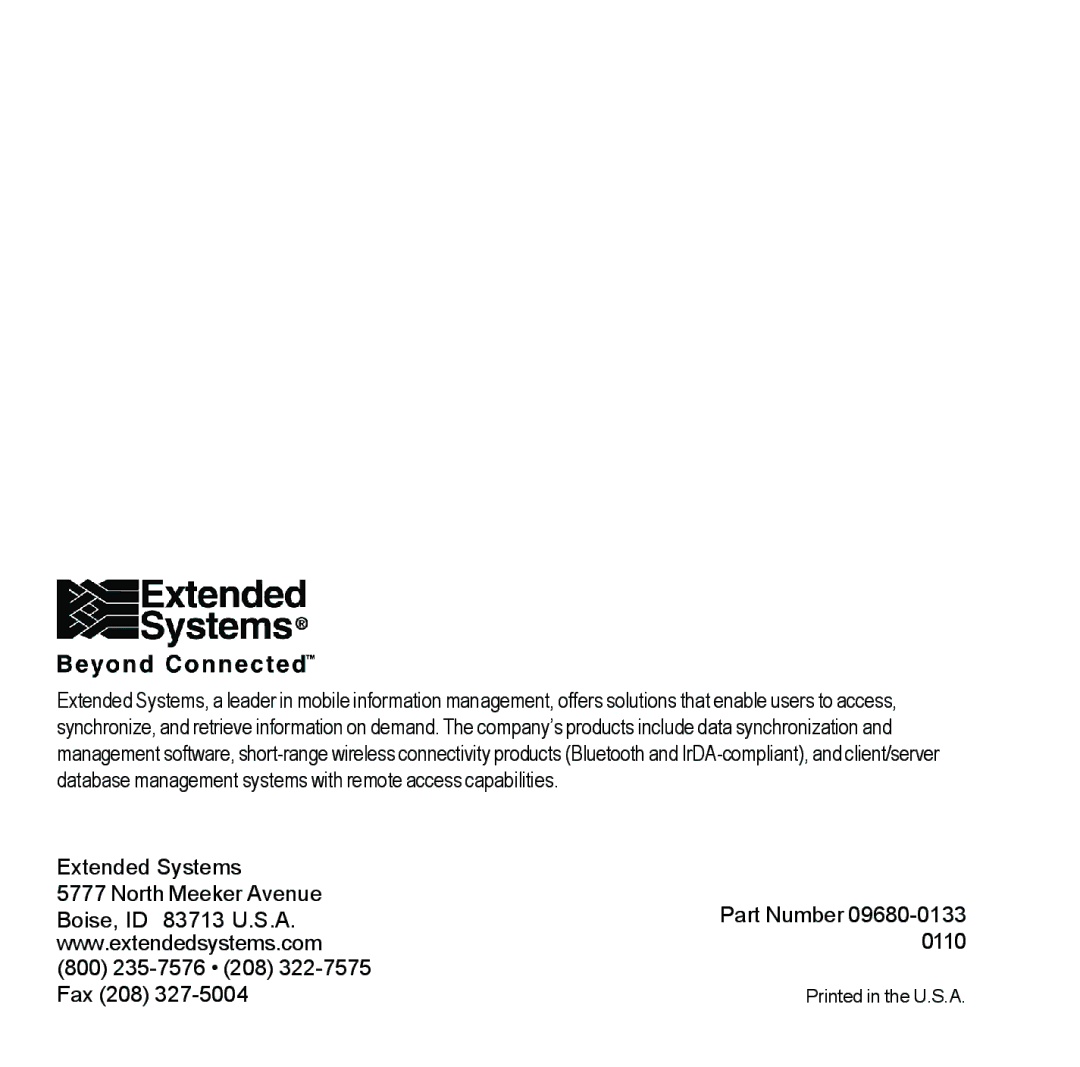 Sybase XTNDAccessTM manual 