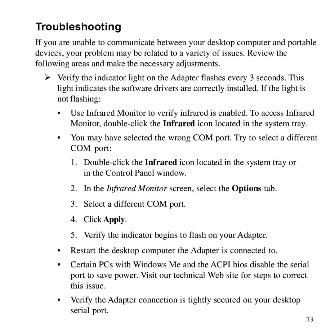 Sybase XTNDAccessTM manual Troubleshooting 