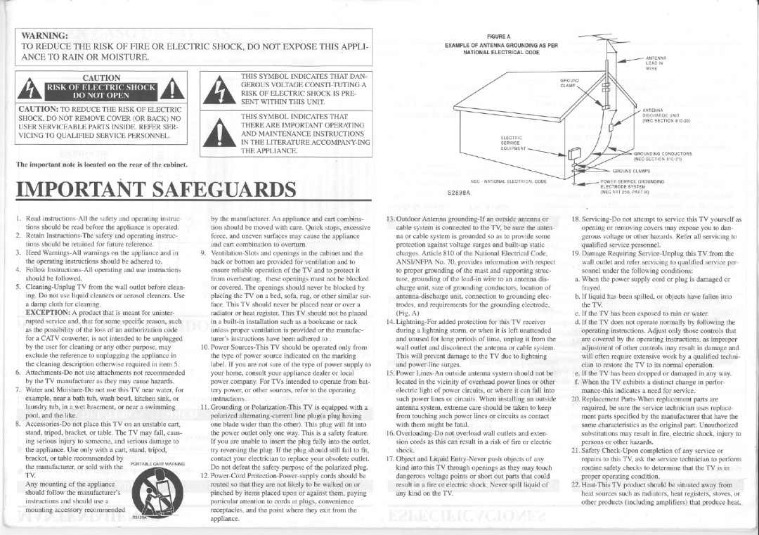 Sylvania 4813LT manual 