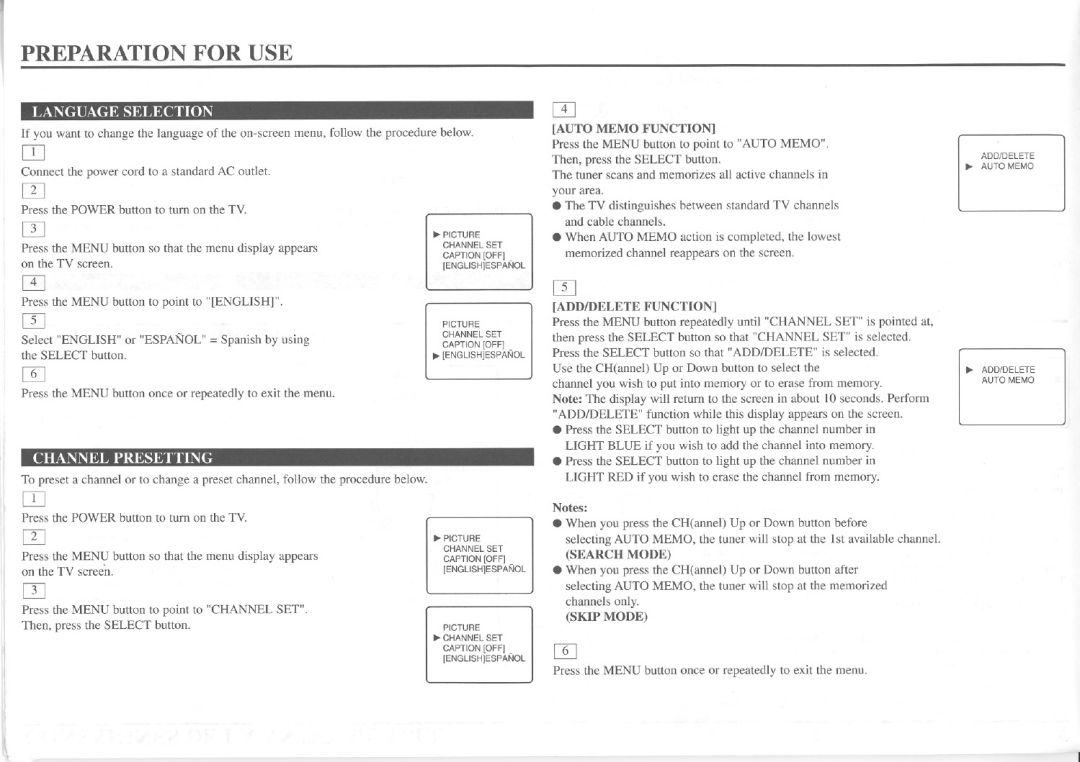 Sylvania 4813LT manual 