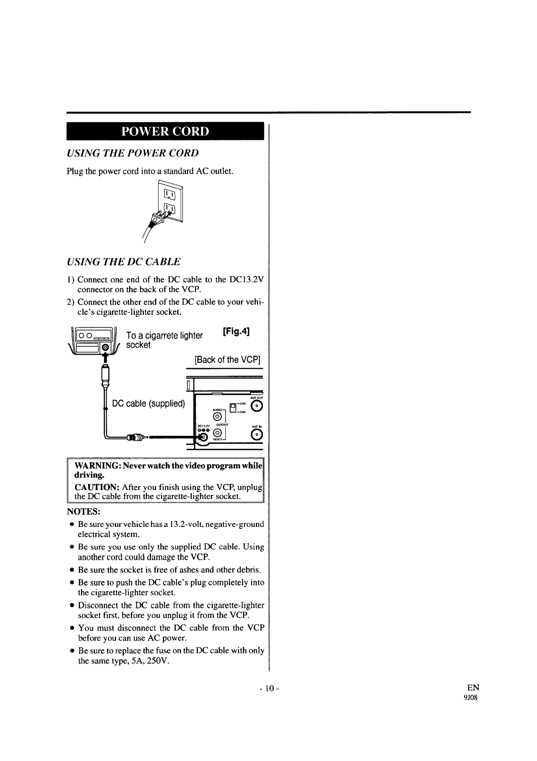 Sylvania 6120PA manual 