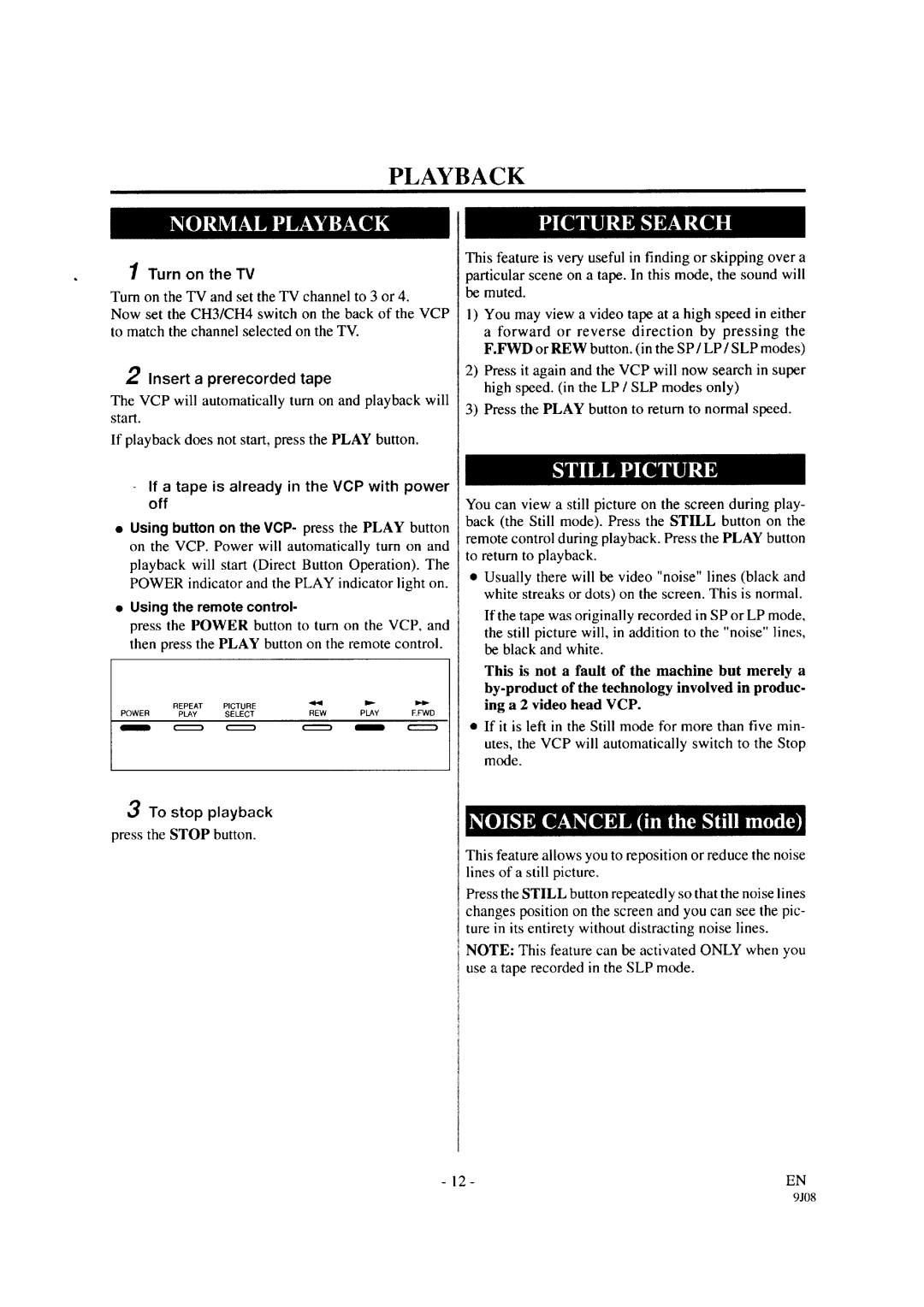 Sylvania 6120PA manual 