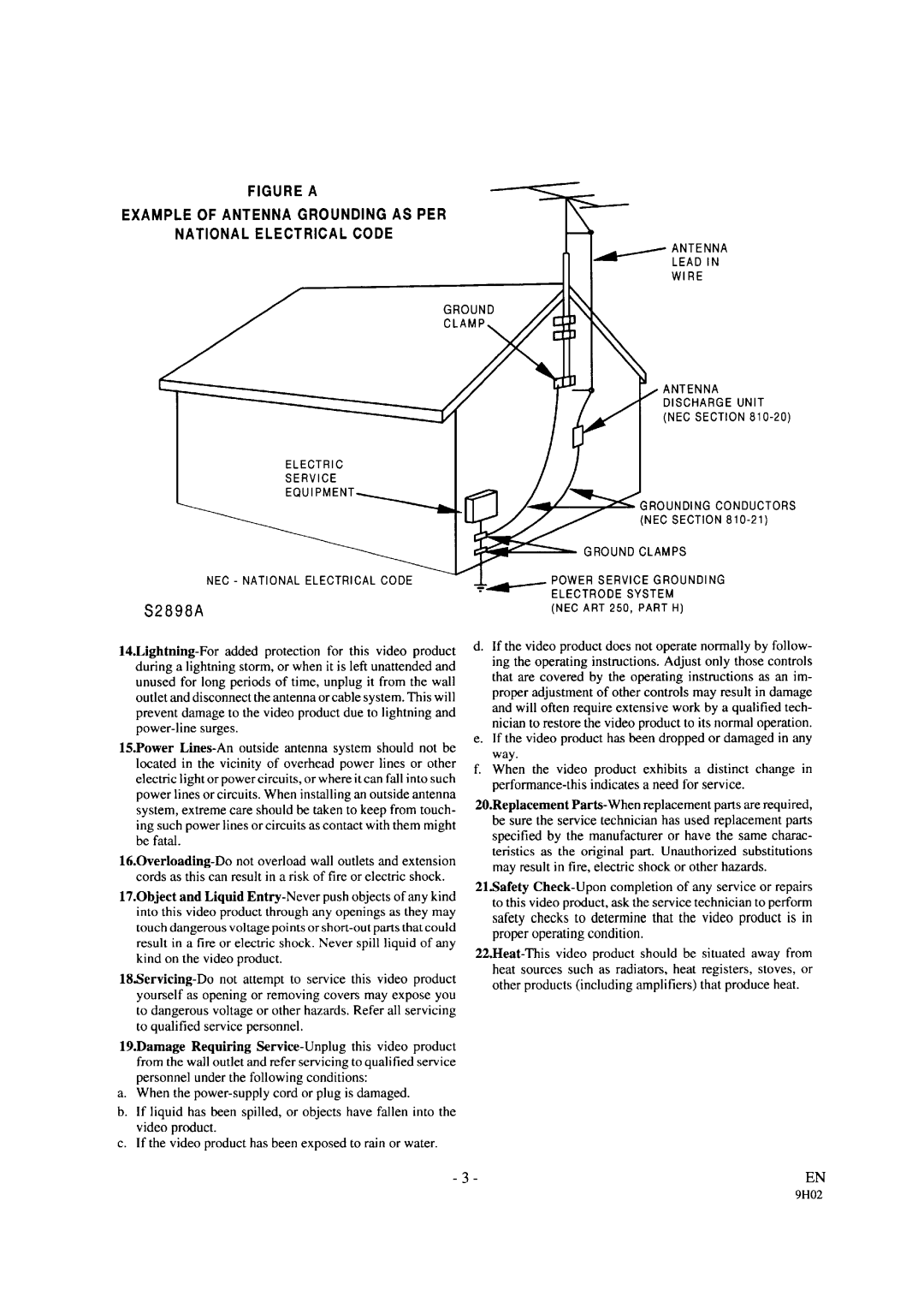 Sylvania 6120PA manual 