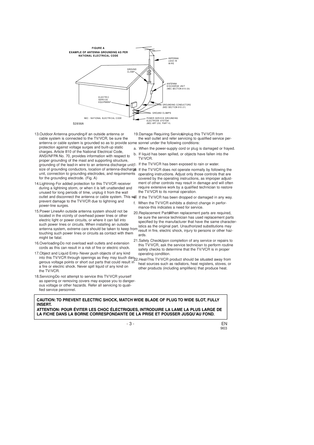 Sylvania 6313CD, 6319CD, 6313CD 6319CD owner manual S2 8 9 8 a 