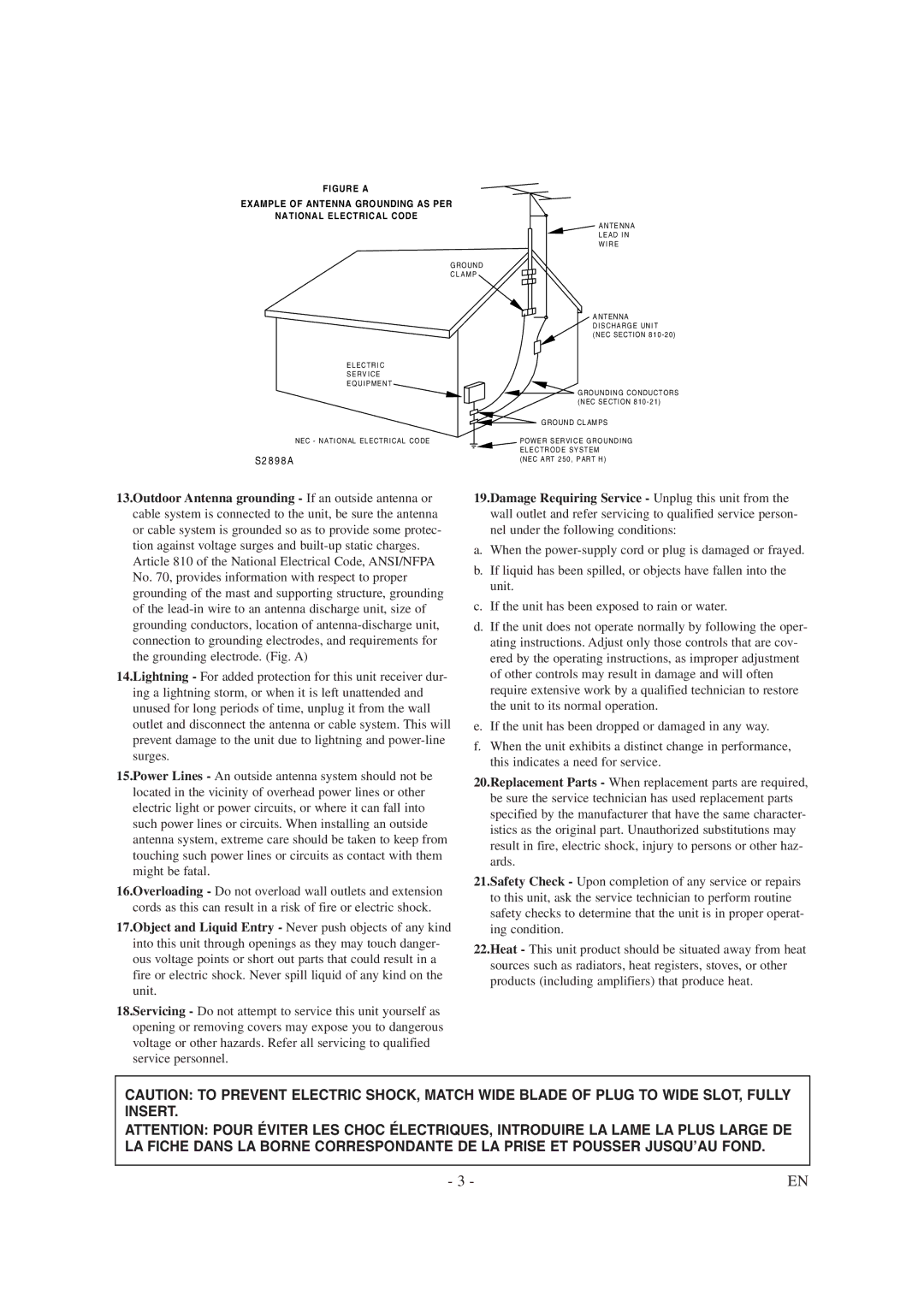 Sylvania 6313CG owner manual S2 8 9 8 a 