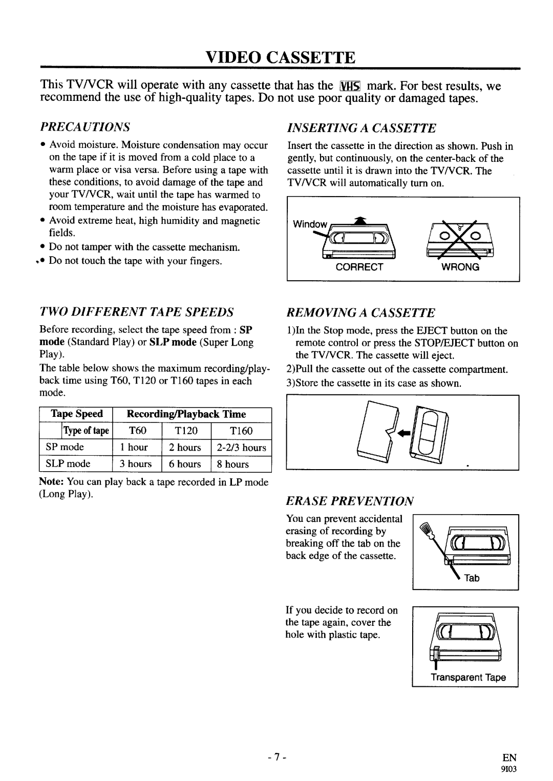 Sylvania 6319CA manual 