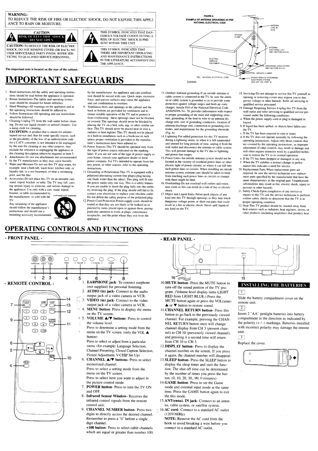 Sylvania 6413CTA manual 