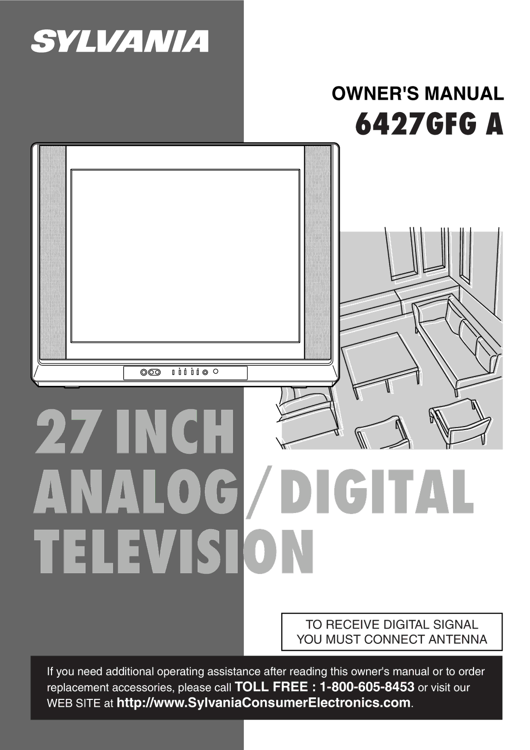 Sylvania 6427GFG A owner manual 6427GFG a 