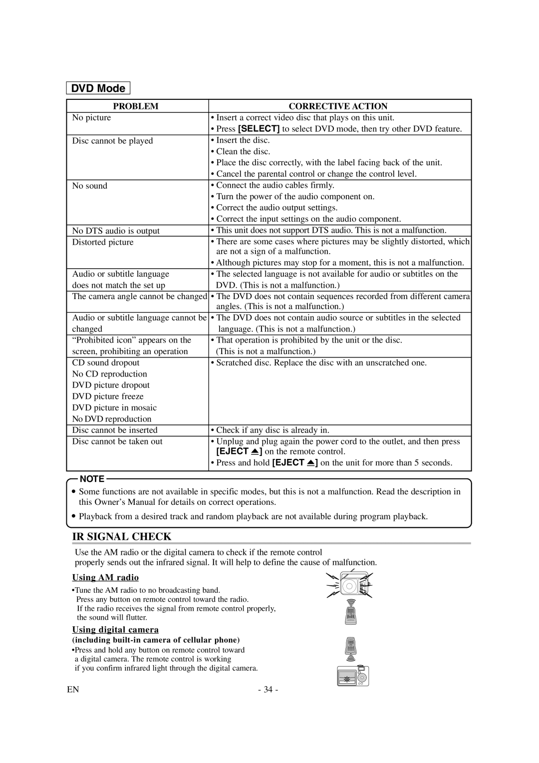 Sylvania 6620LDG owner manual Using AM radio, Using digital camera 