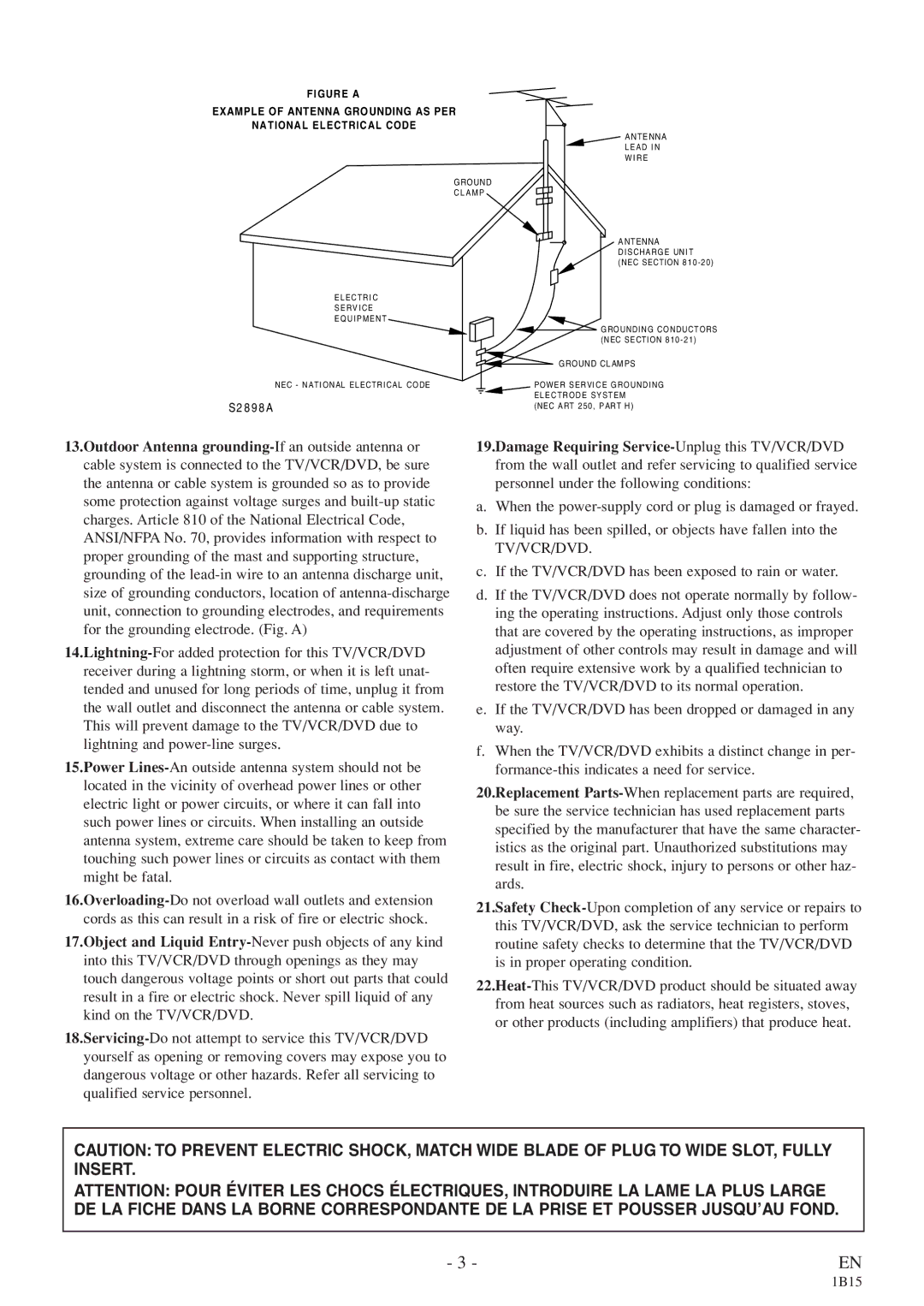 Sylvania 6720FDE owner manual S2 8 9 8 a 