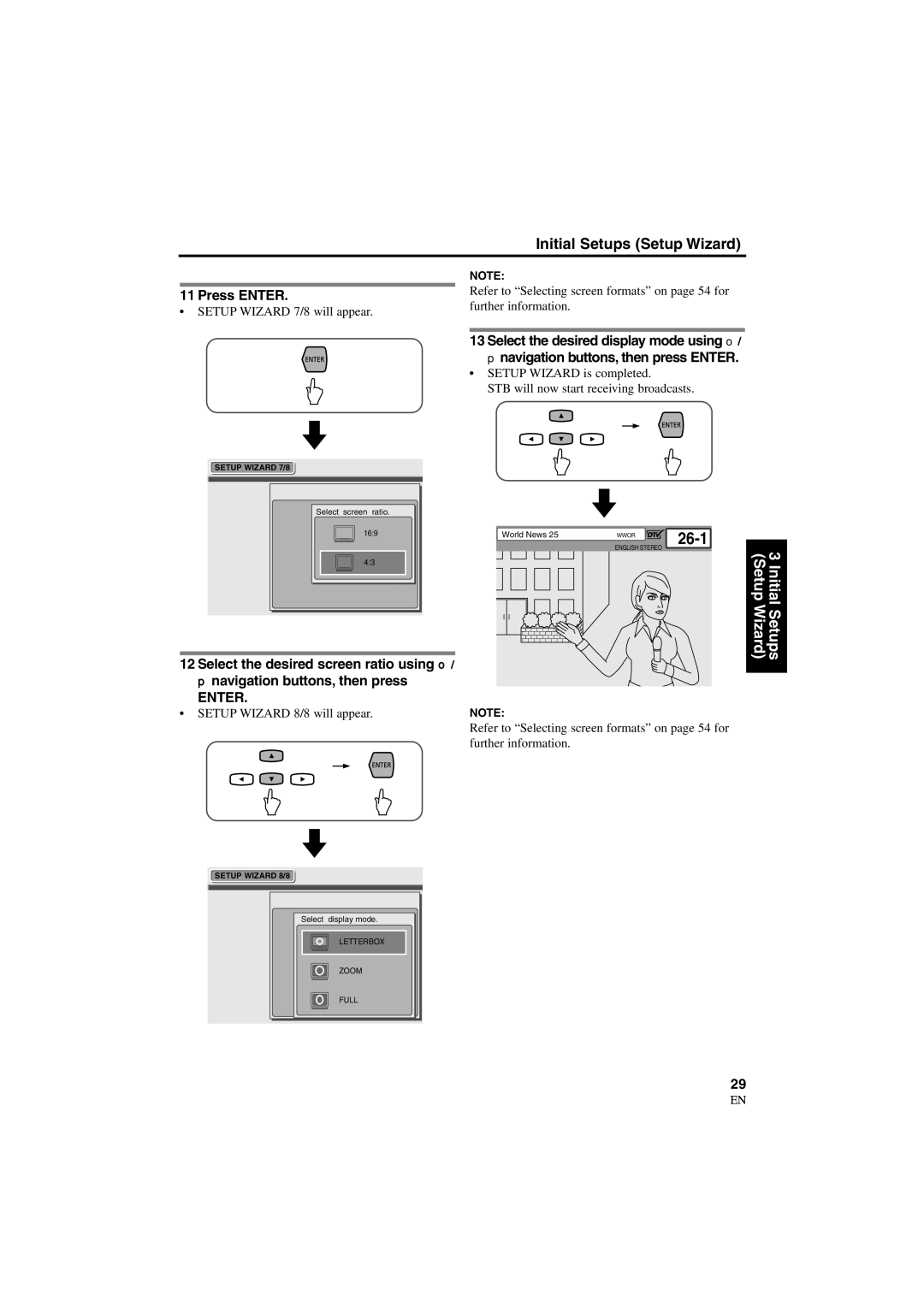 Sylvania 6900DTD owner manual 26-1, Press Enter 