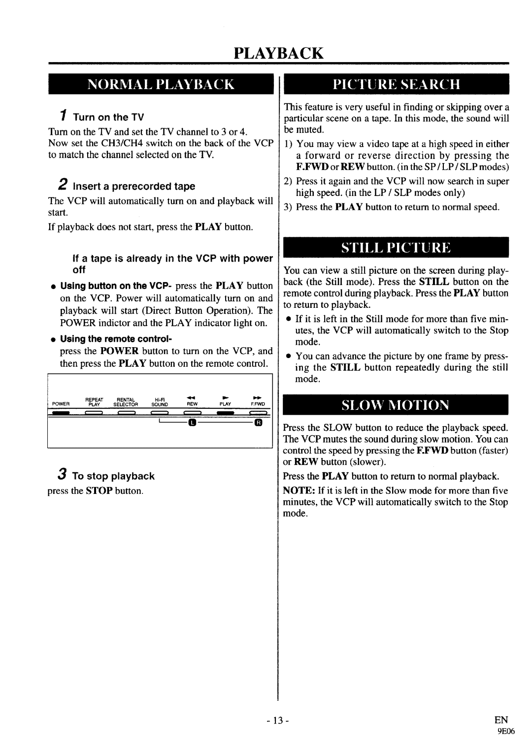 Sylvania CLV1960 manual 