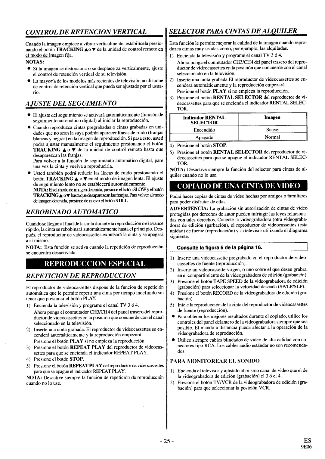 Sylvania CLV1960 manual 