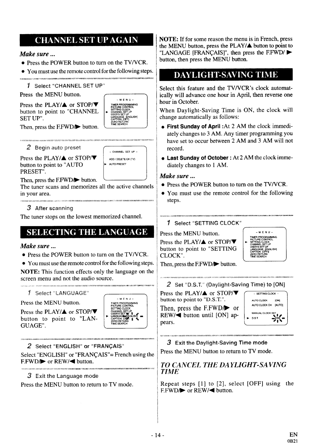 Sylvania D3913CLC manual 