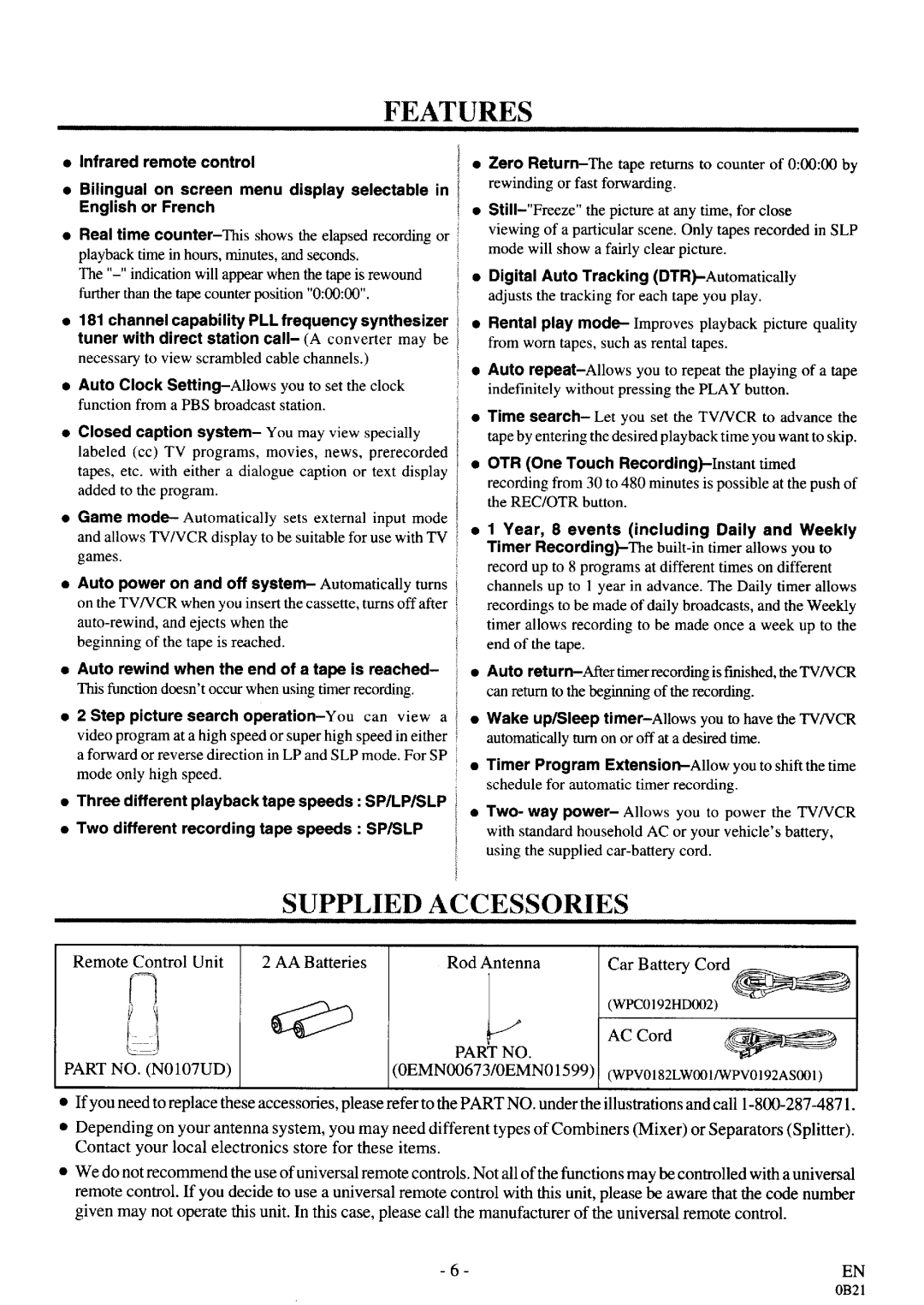 Sylvania D3913CLC manual 