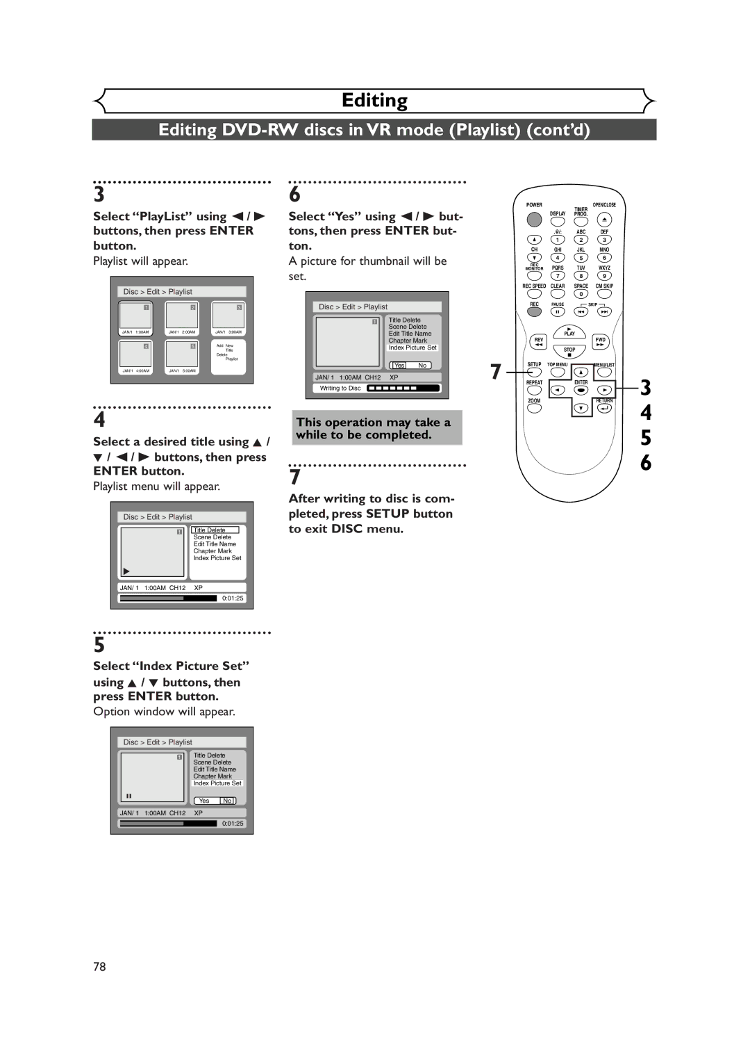 Sylvania DVR90DEA owner manual REC Pqrs TUV Wxyz 