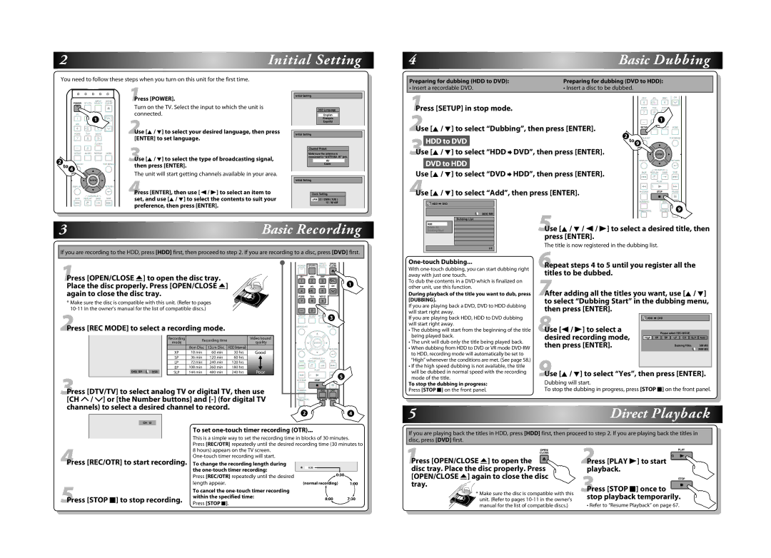 Sylvania H2160SL9 5Use K / L / s / B to select a desired title, then, 6Repeat steps 4 to 5 until you register all 