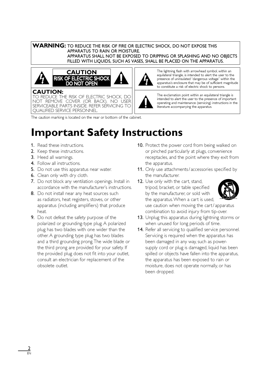 Sylvania LC190SL1 owner manual Manufacturer, Exclamation point within an equilateral triangle is 