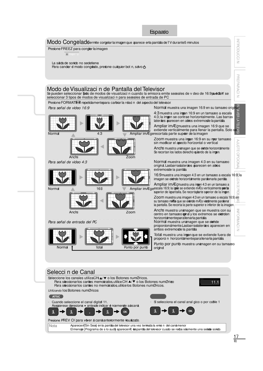 Sylvania LC190SL1 owner manual Ancha 