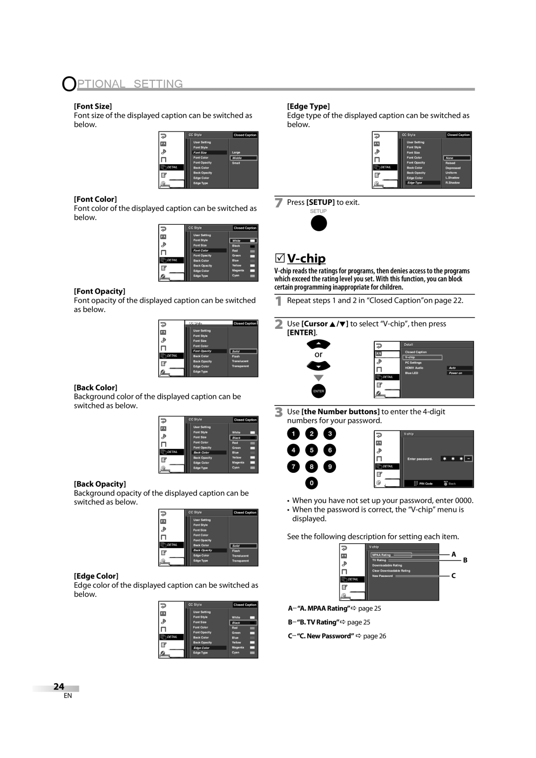 Sylvania LD370SS8 owner manual Chip 