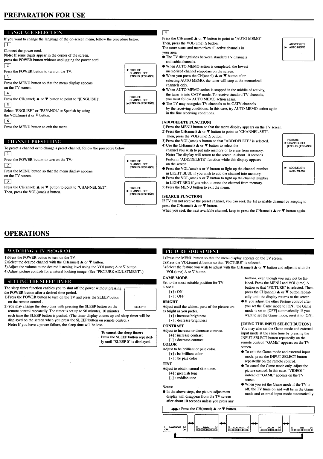 Sylvania LRT-090 manual 