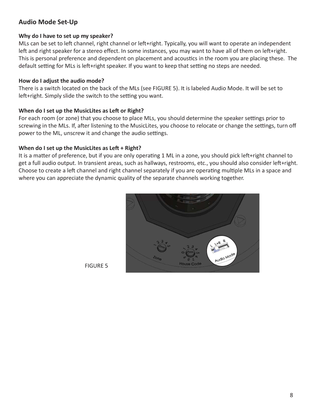 Sylvania ML-1 owner manual Audio Mode Set-Up, Why do I have to set up my speaker?, How do I adjust the audio mode? 