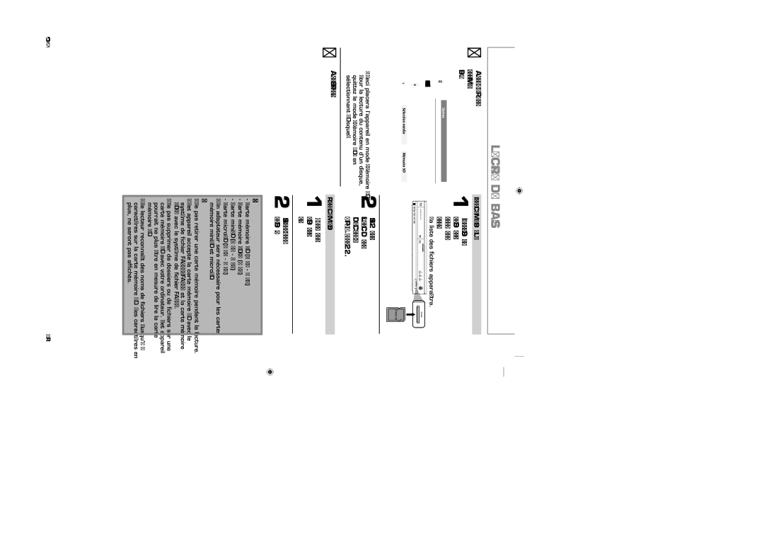 Sylvania NB500SL9 owner manual Vous entendiez un déclic, Appuyez sur Setup pour quitter, La liste des fichiers apparaîtra 