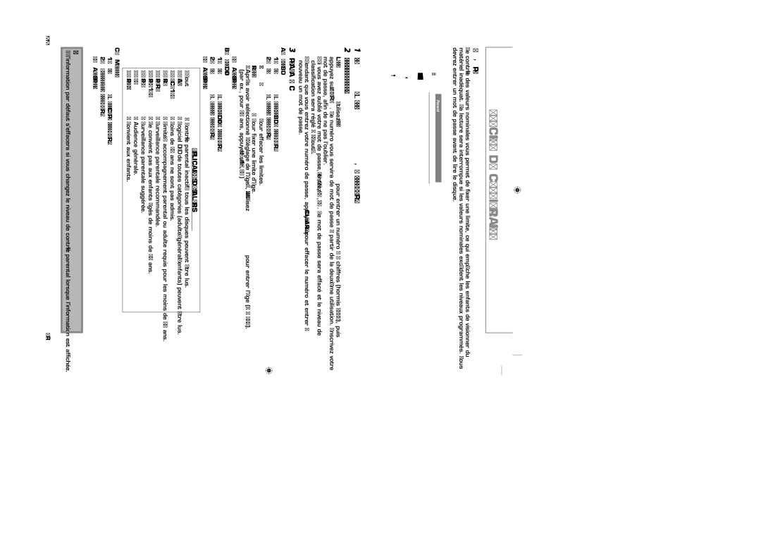 Sylvania NB500SL9 owner manual Parent, Poursuivez Avec a C, Adulte, Pour Enfant 