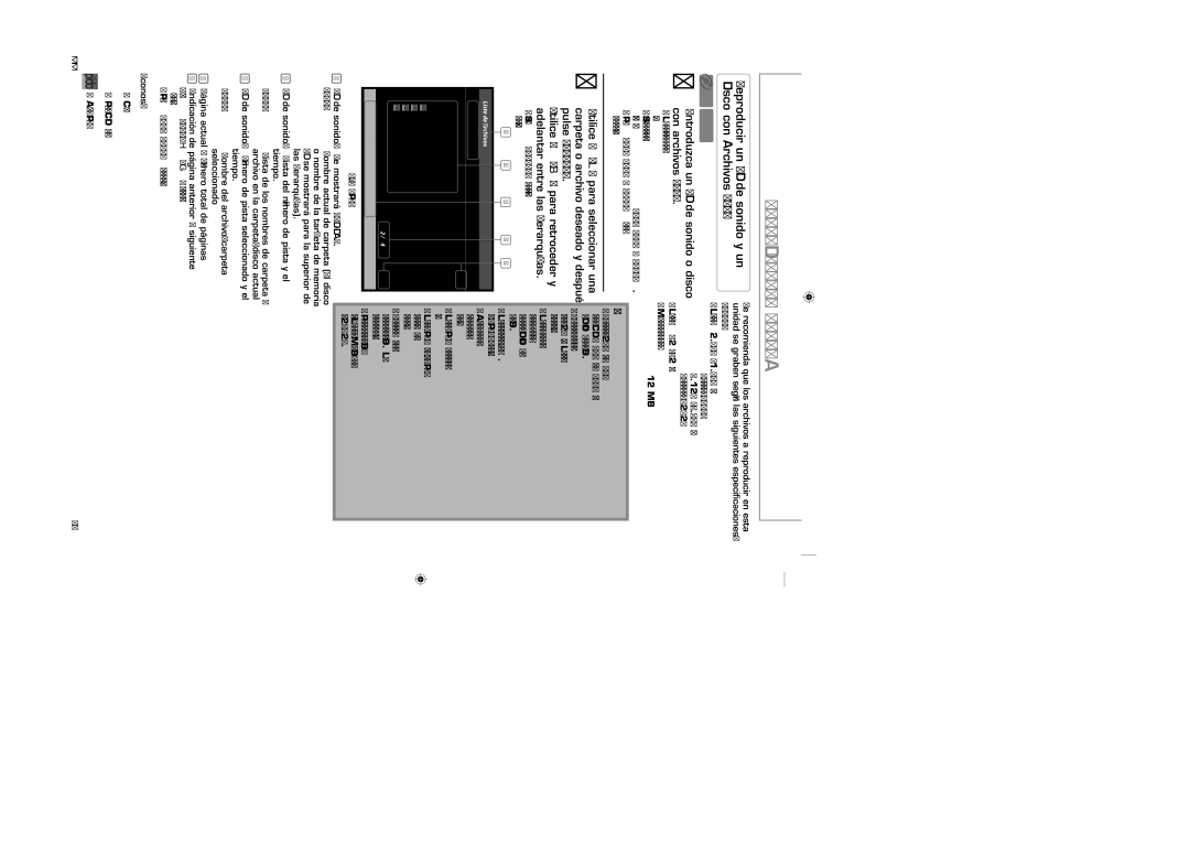 Sylvania NB500SL9 owner manual Reproducir un CD de sonido y un Disco con Archivos Jpeg 