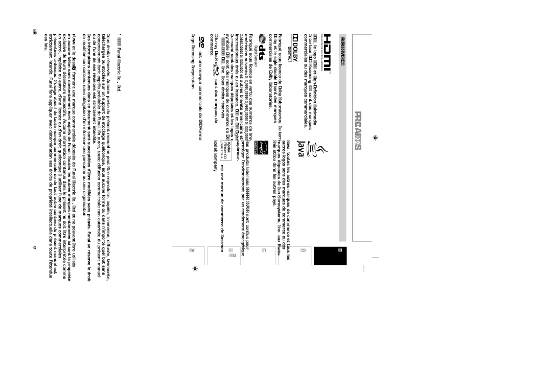 Sylvania NB501SL9 owner manual Renseignements Relatifs à la Marque de Commerce, Introduction, Blu-ray Disc et 