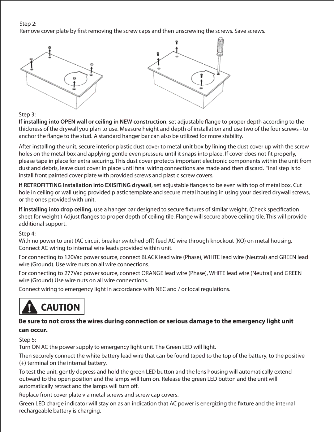 Sylvania SC36, SC11 installation instructions 