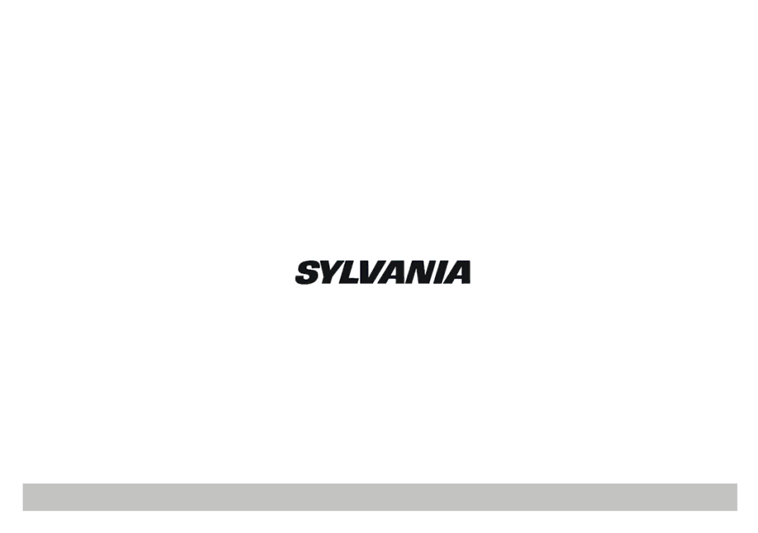 Sylvania SDVD1023 user manual 