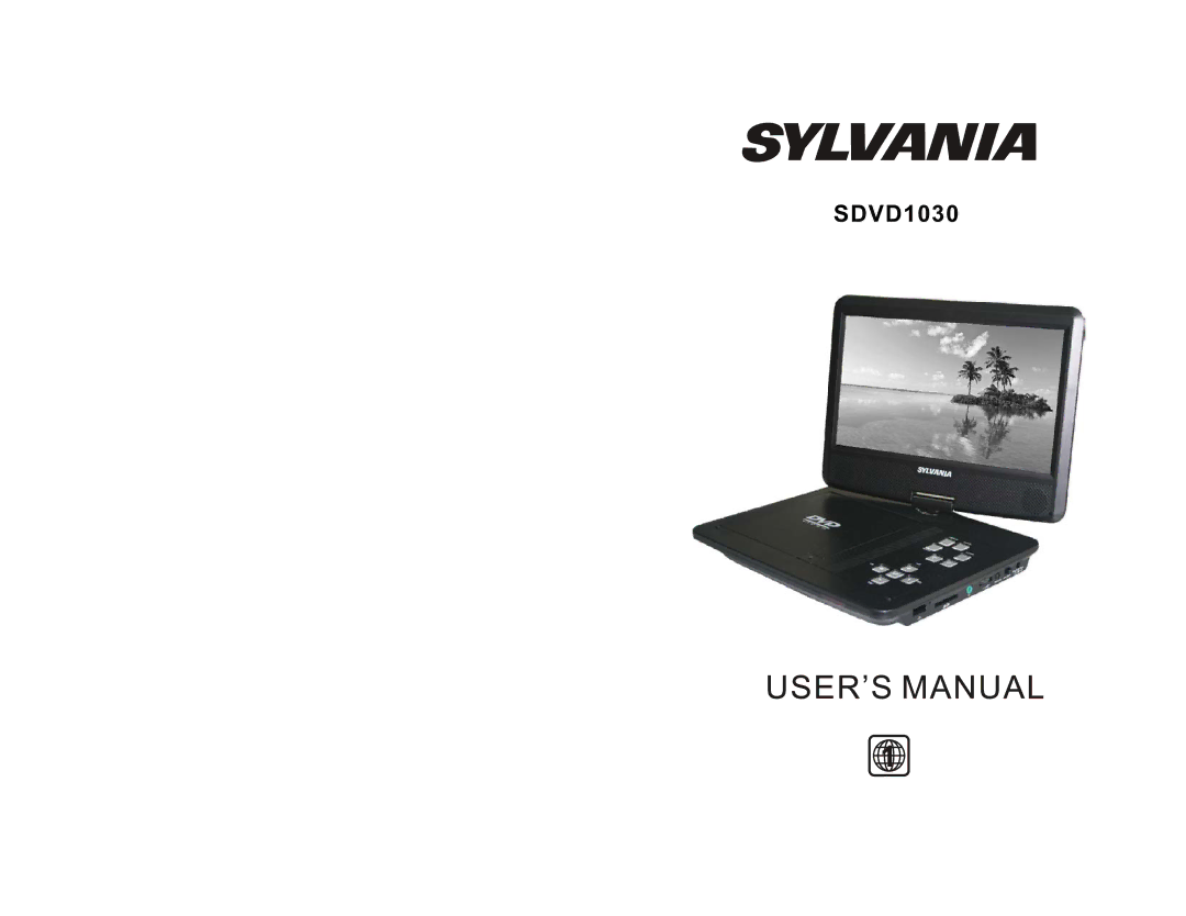 Sylvania SDVD1030 manual 