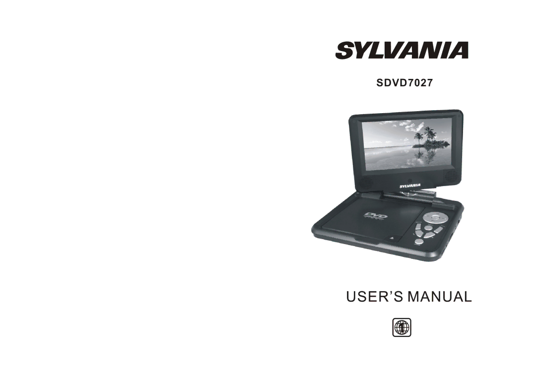 Sylvania SDVD7027 manual 