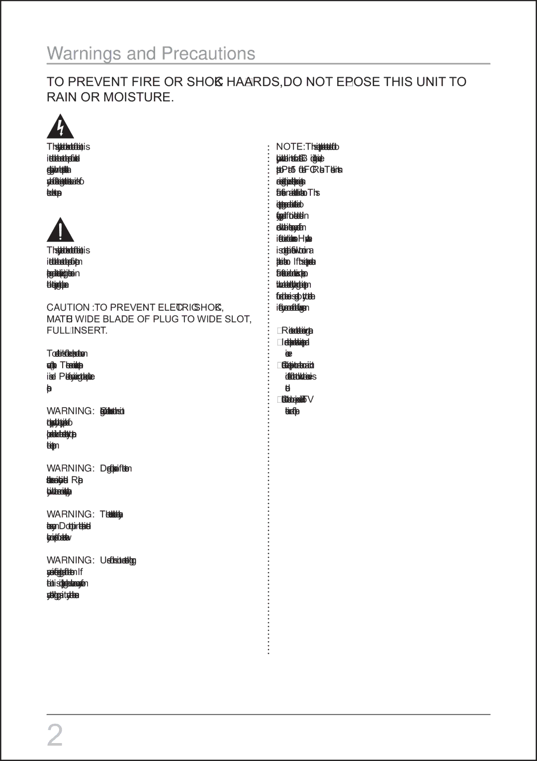 Sylvania SIP3045 owner manual 