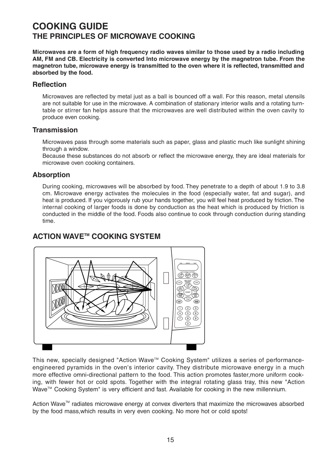 Sylvania SM81015 instruction manual Cooking Guide 