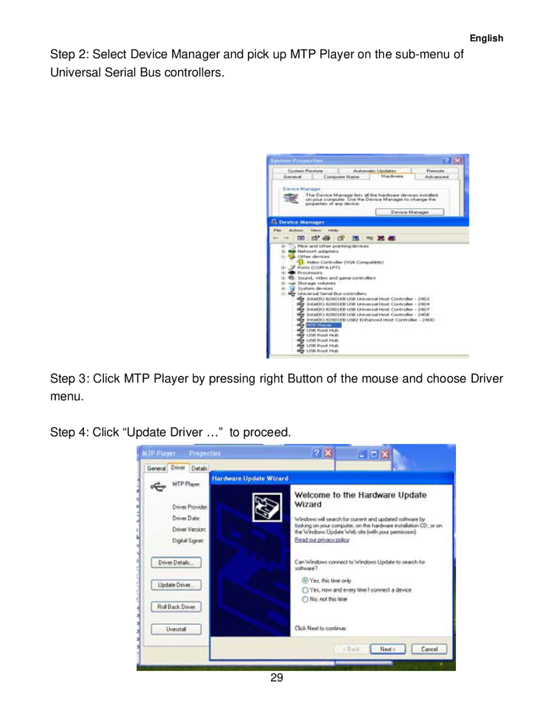 Sylvania SMP1015 user manual English 