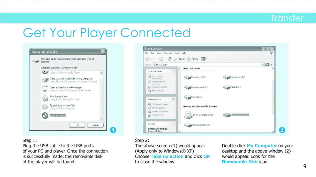 Sylvania SMPK2242 manual Get Your Player Connected 