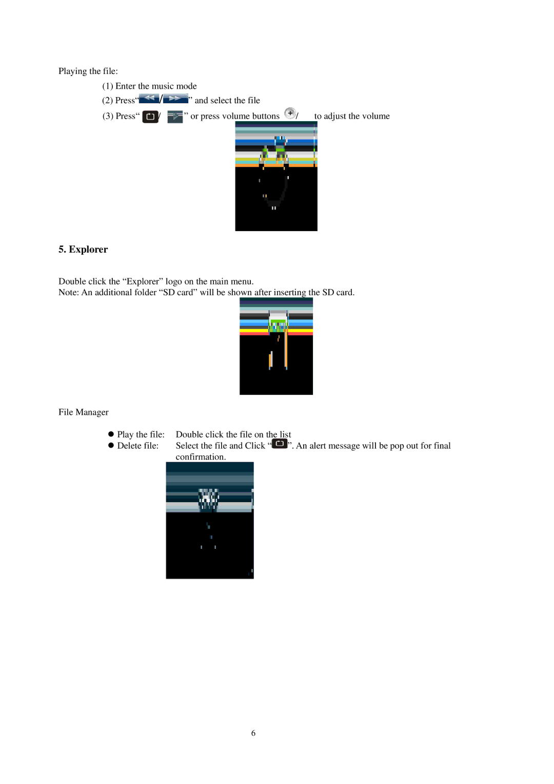 Sylvania SMPK7634 user manual Explorer 