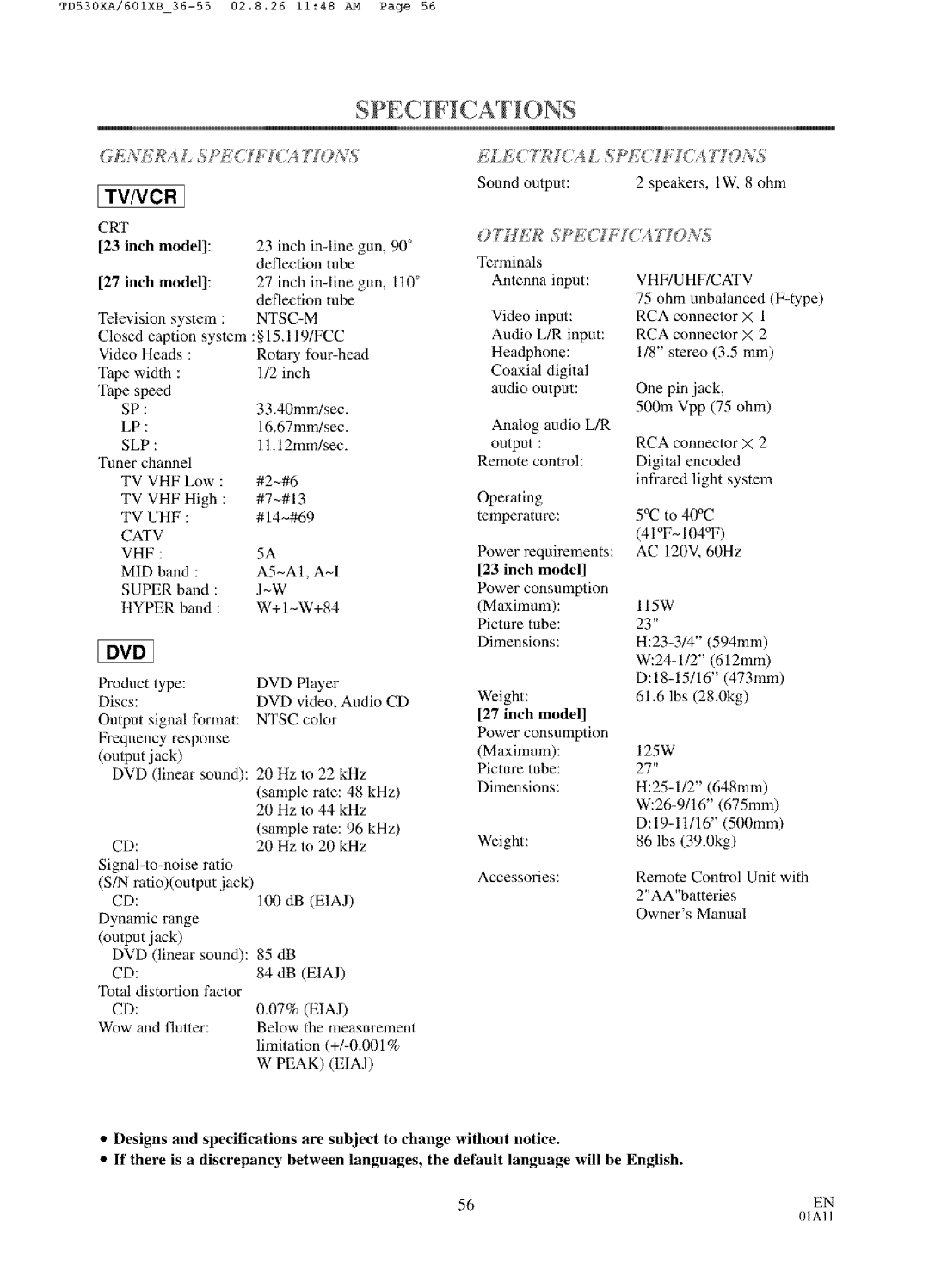 Sylvania SRCD227, SRCD223 owner manual Geneaal ,qPE 7FI 7HONS 