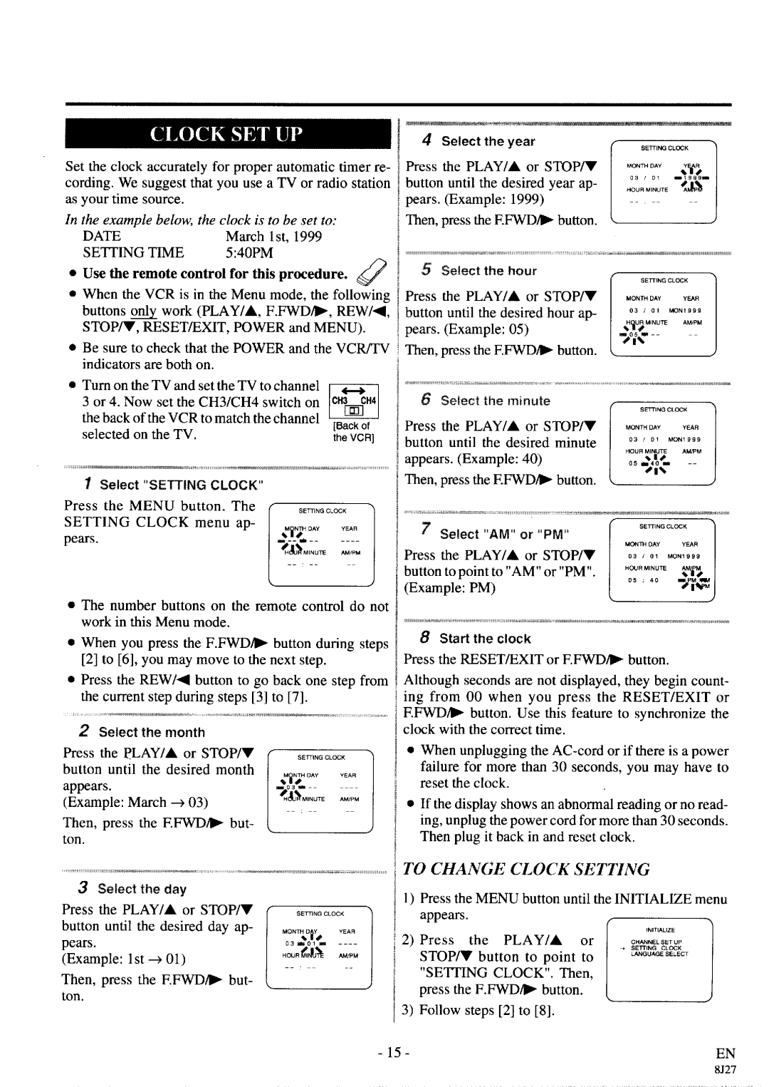 Sylvania SRV196 manual 