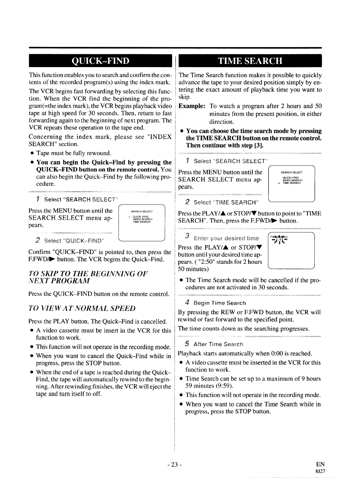 Sylvania SRV196 manual 