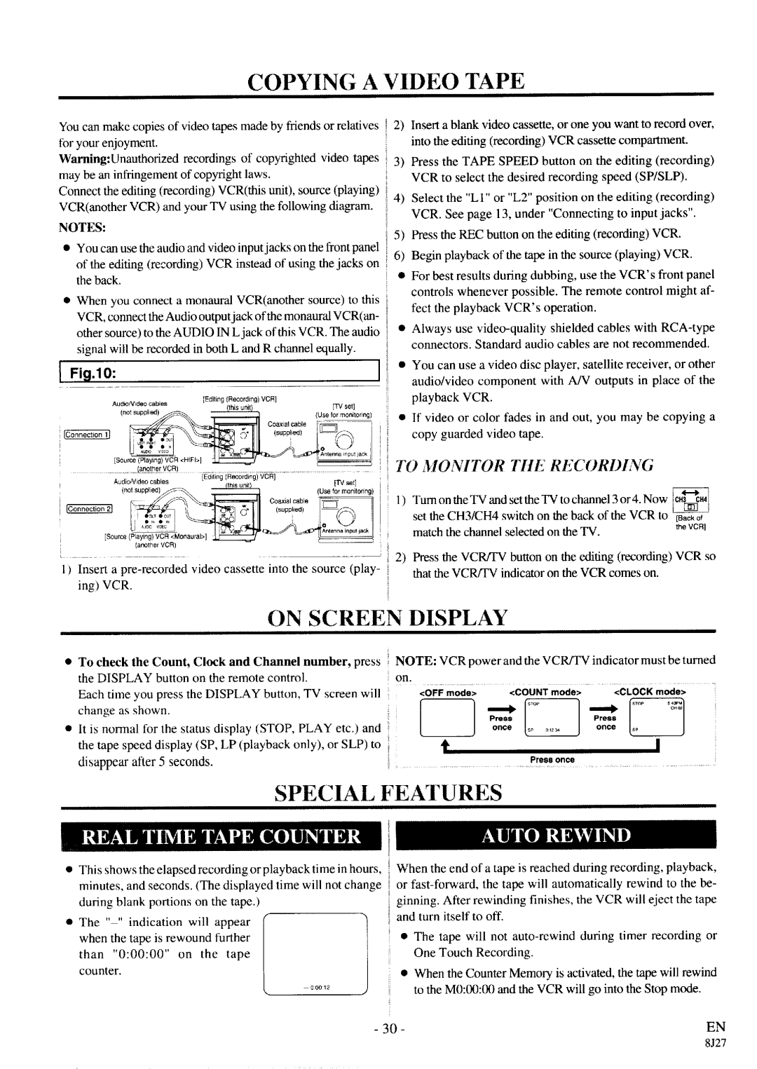 Sylvania SRV196 manual 