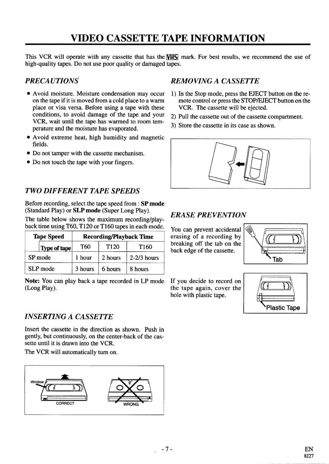 Sylvania SRV196 manual 