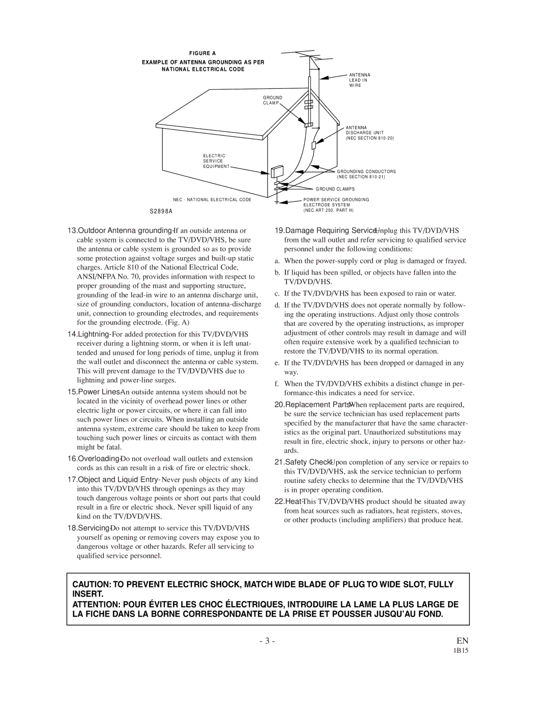 Sylvania SSC719B owner manual S2 8 9 8 a 