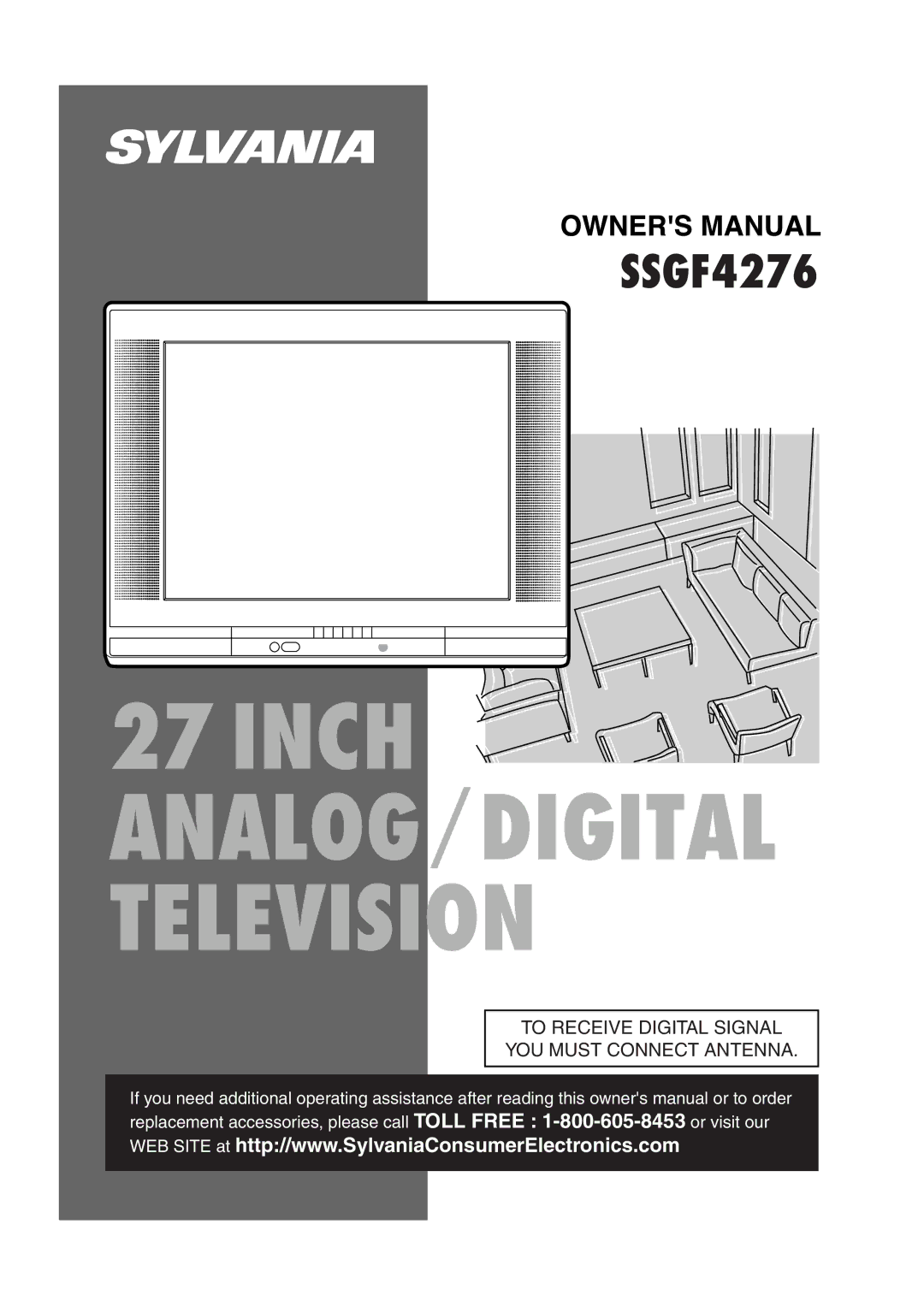 Sylvania SSGF4276 owner manual 