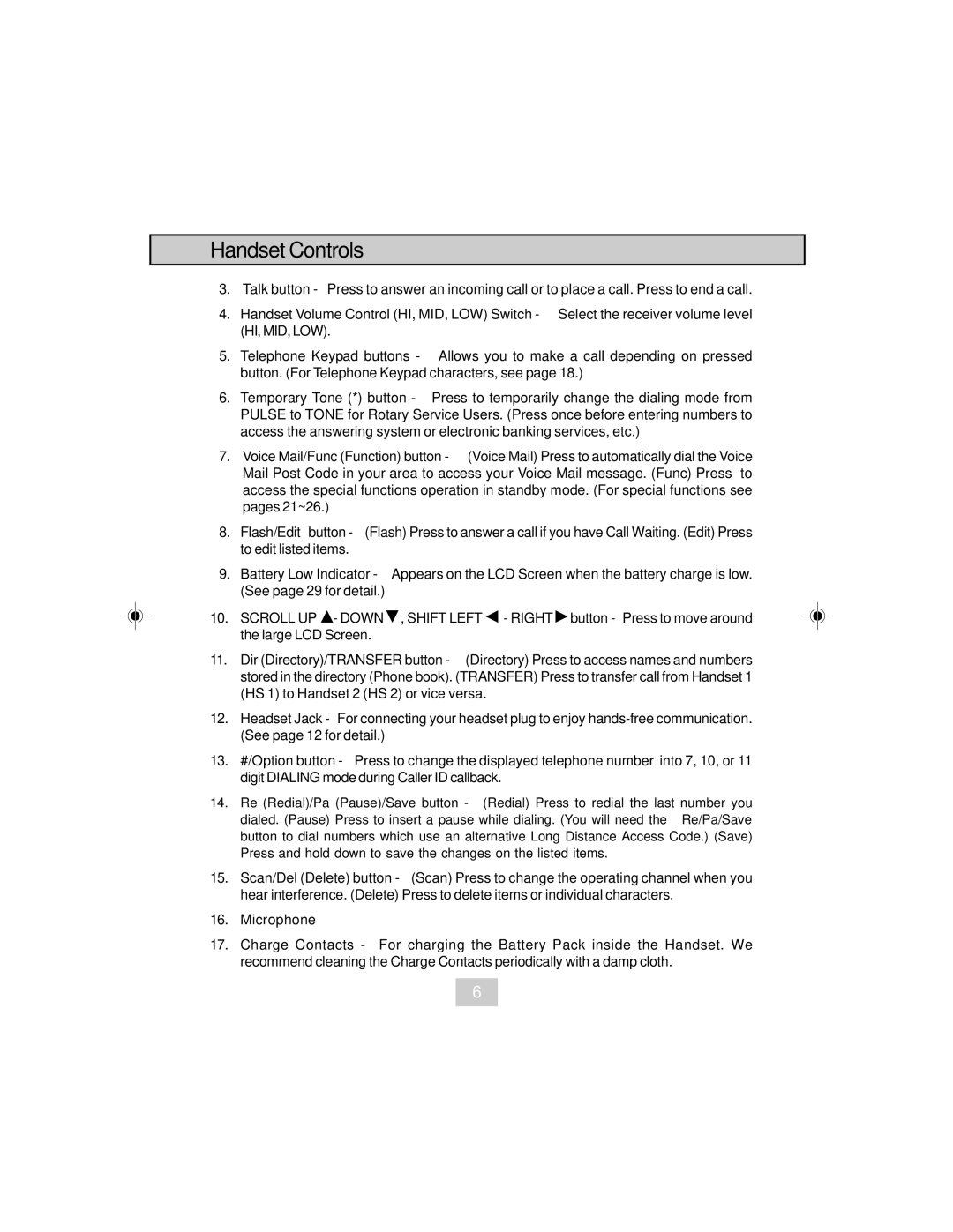 Sylvania STC984 owner manual Microphone 