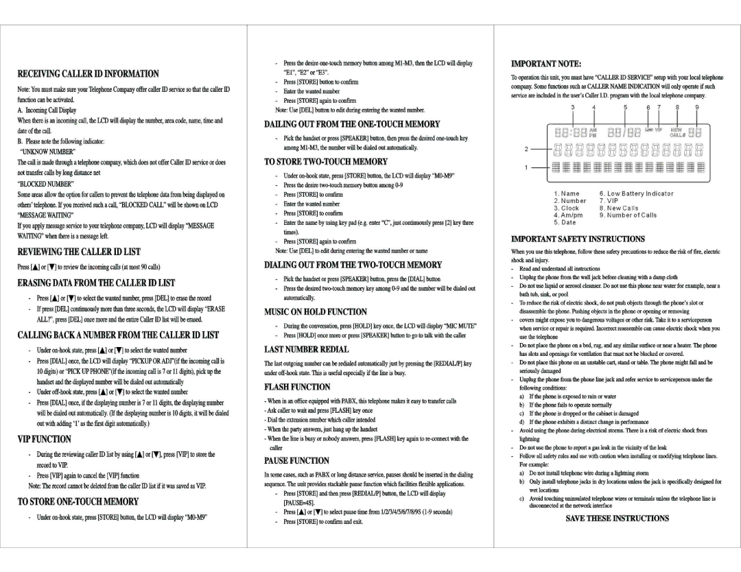 Sylvania STID970 manual 